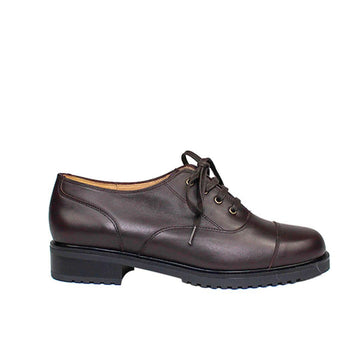 JANET Schokobraun Rindsleder