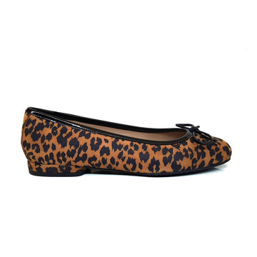 COLINCE Leopard Leather Suede Print