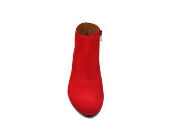 ELIPE Red Leather Suede