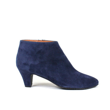 ELIPE Navy Blue Leather Suede