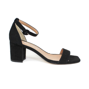 SARAY Black Suede Leather