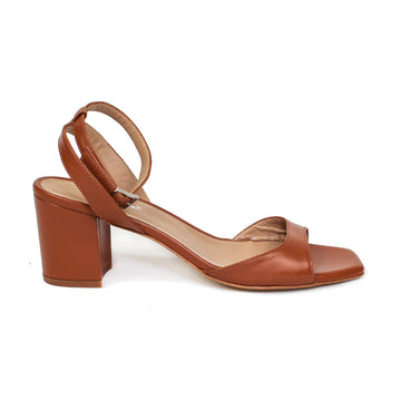 SIGRID Brown Nappa Leather