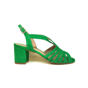 SEVILLA Clover Green Suede Leather